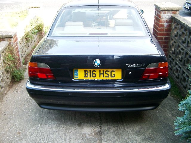 bmw rear view